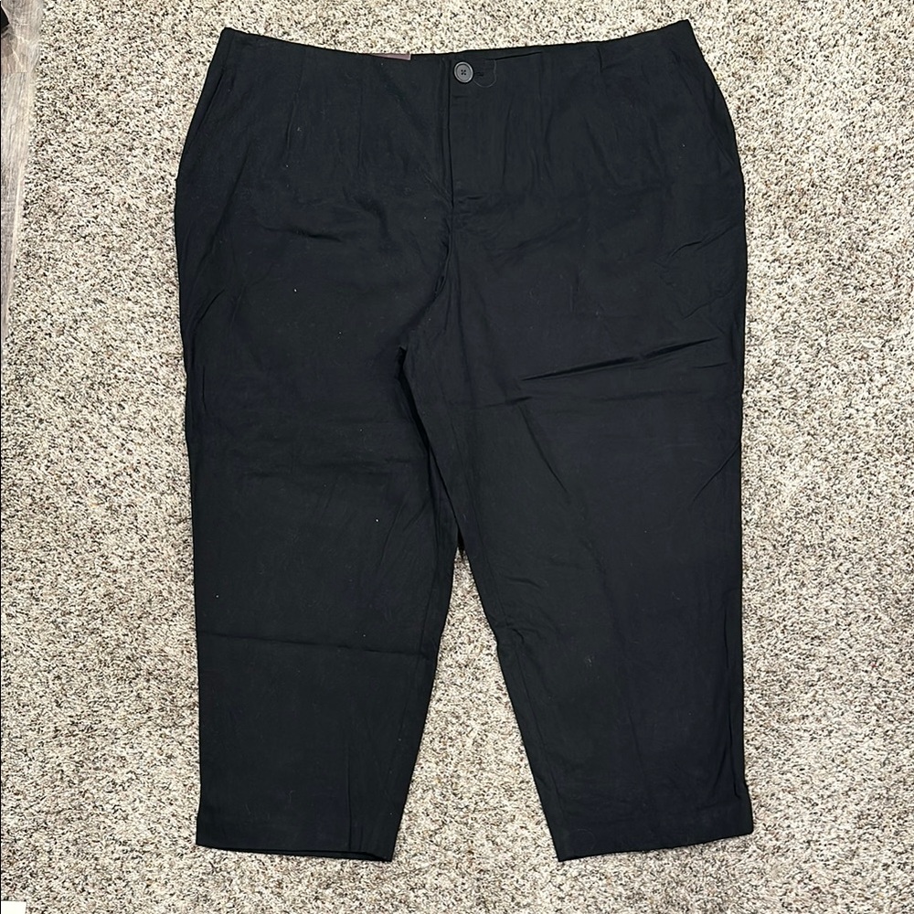 Ava & Viv High Rise Skinny Black Pants-NWT